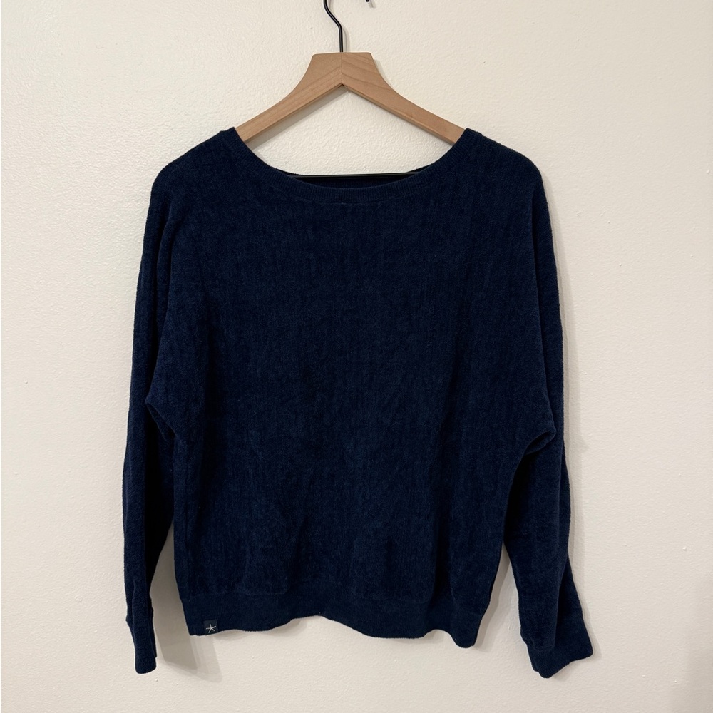 Barefoot Dreams Midnight Blue Sweater